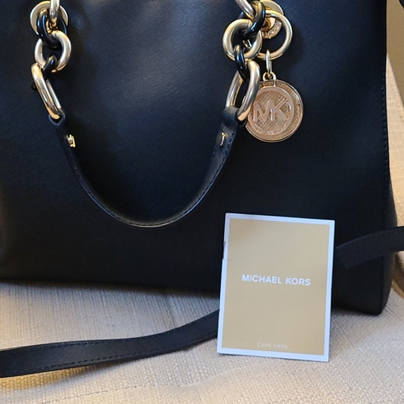 NEW Michael Kors Cynthia Satchel Purse Bag - Picture 6 of 11